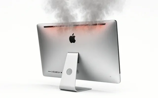 Mac mini (M2 Pro, 2023) перегревается
