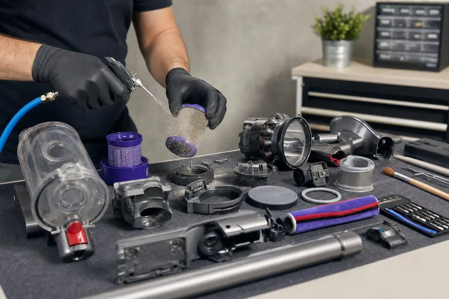 Глубокая чистка, замена фильтров, ТО: Dyson Pure и Purifier